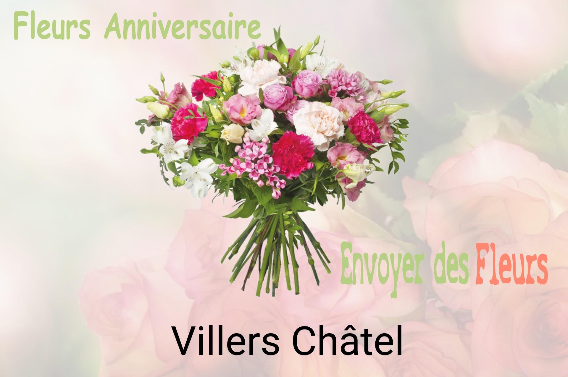 Bouquet de fleurs d’anniversaire livré à Villers-Châtel