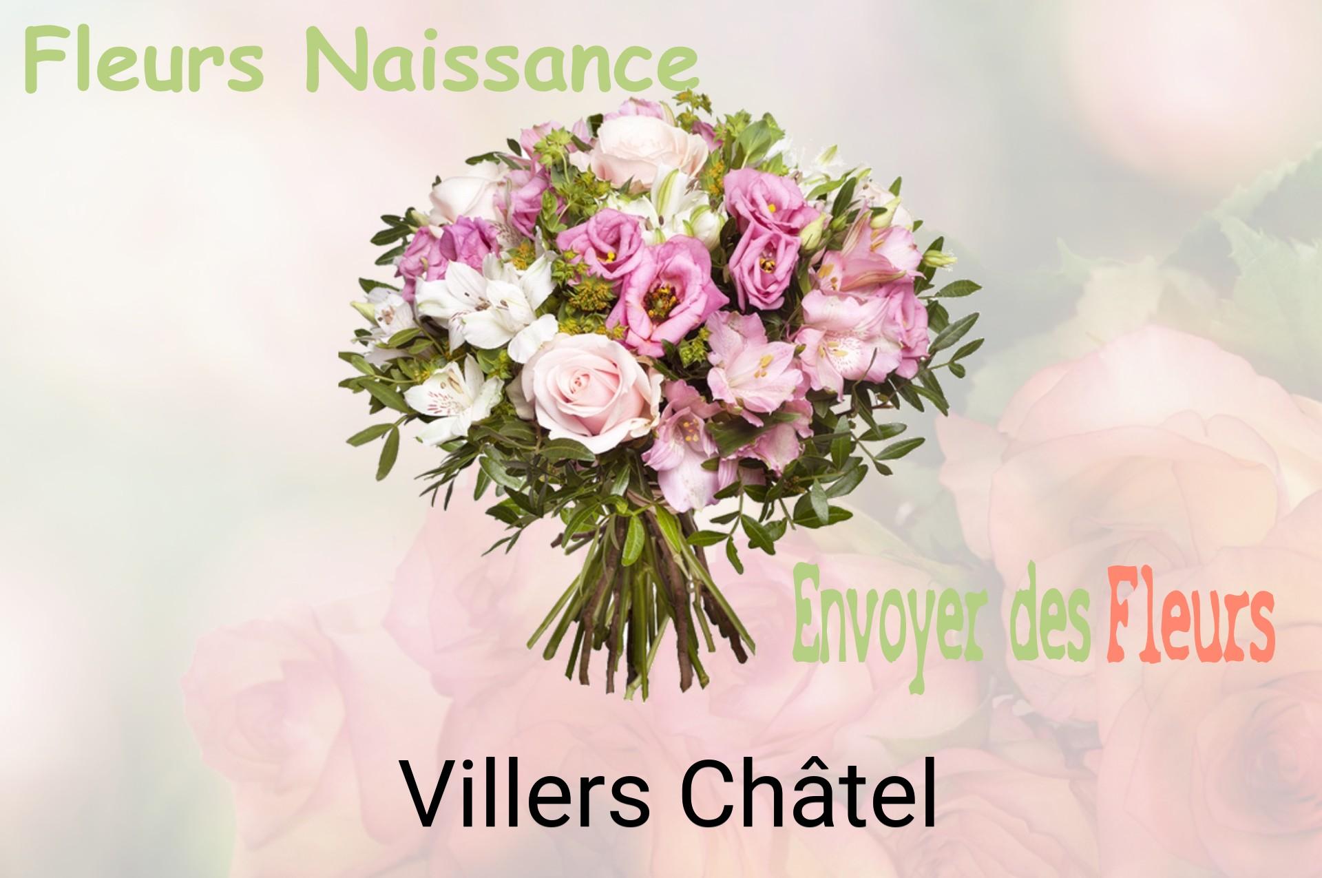Bouquet de fleurs de naissance livré à Villers-Châtel