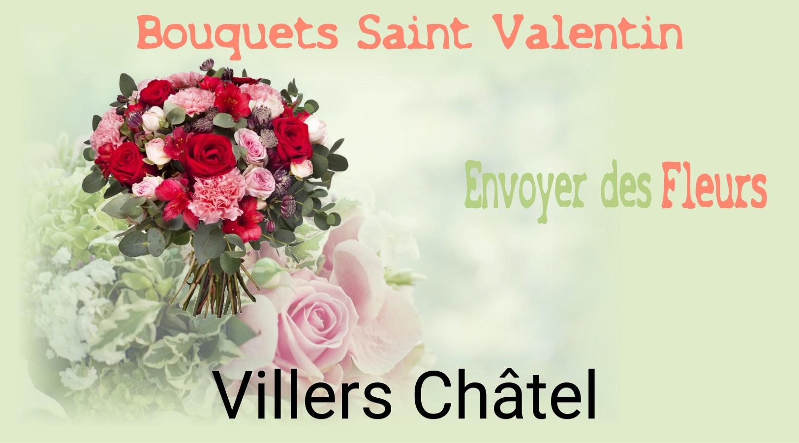 Roses de Saint-Valentin livrées à Villers-Châtel